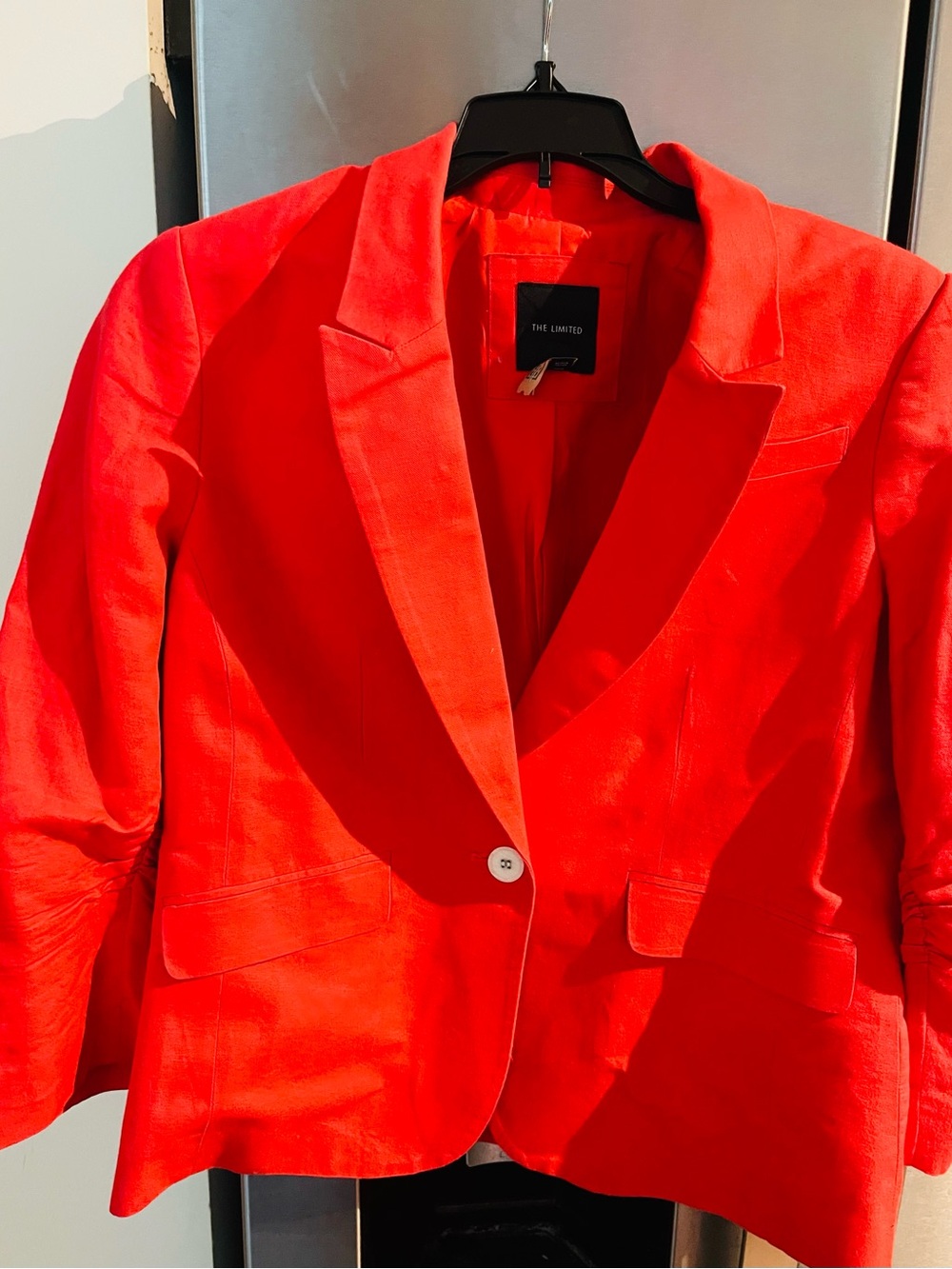 The Limited Bright Red Women's Blazer Jacket